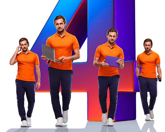 Великолепная четверка Ростелеком в село Нововасильевка (Оренбургская область)